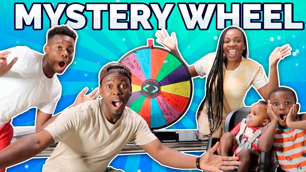 Spin The MYSTERY Wheel Challenge! 1 SPIN = 1 DARE