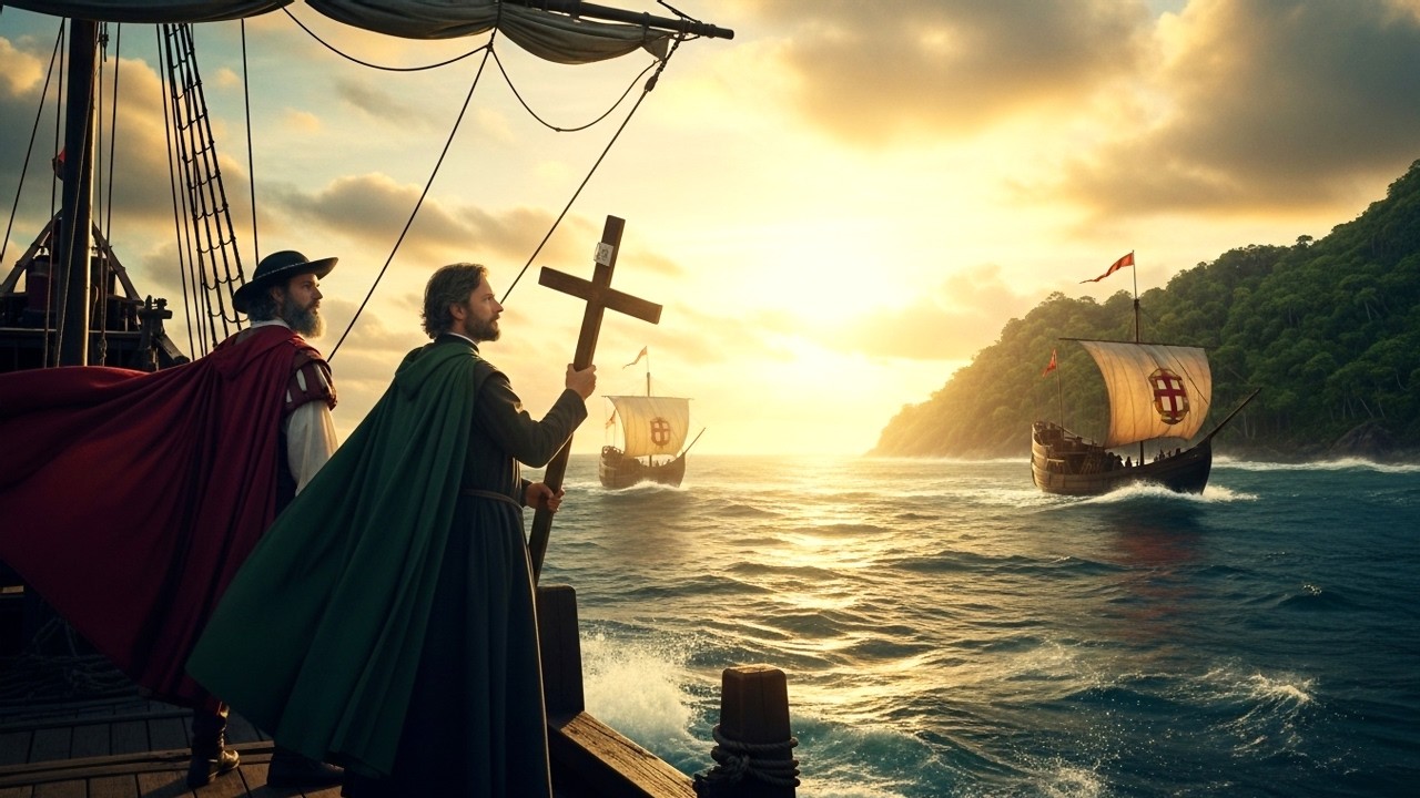 COMO A IGREJA AJUDOU A DESCOBRIR O BRASIL EM 1500