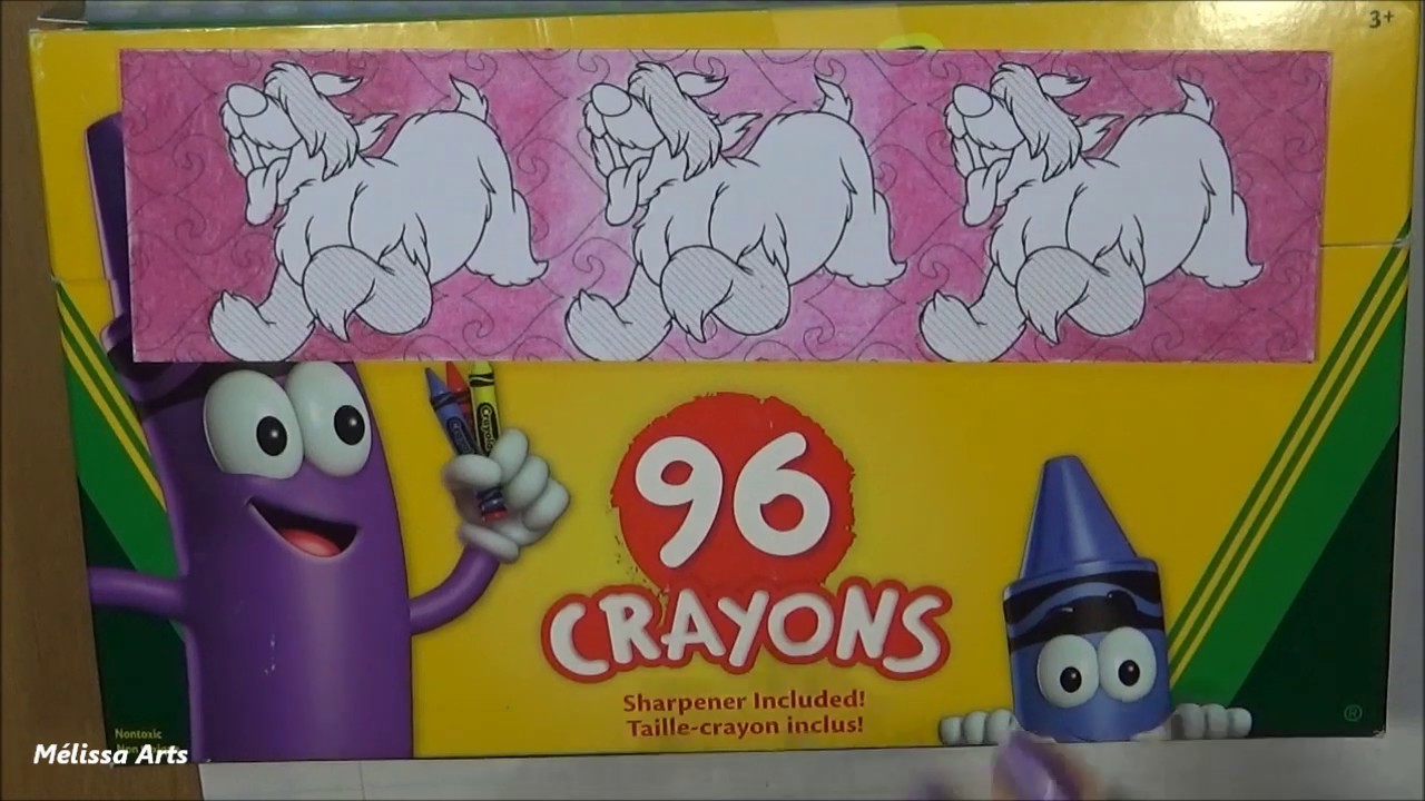 [ Tuto Crayons ]  Crayola  ( Adult coloring )