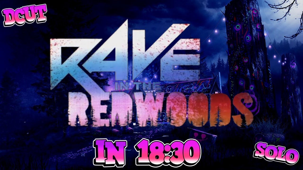 Rave in the Redwoods Solo Easter Egg Speedrun in 18:30 (Director's Cut)