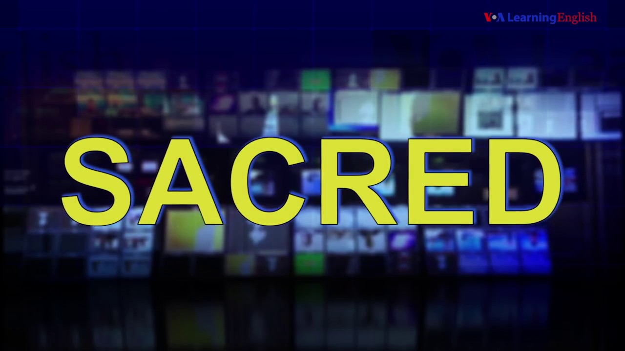 News Words: Sacred