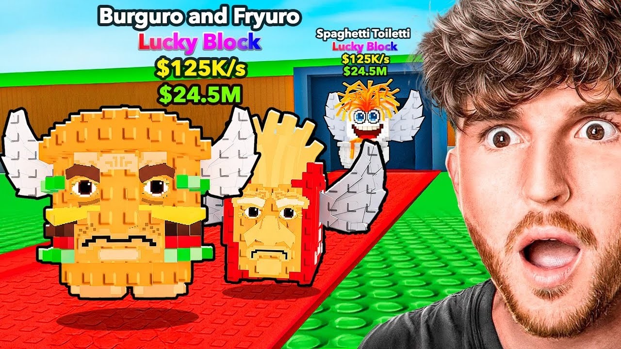 $0 To $1 QUADRILLION With FOOD ONLY Lucky Blocks..