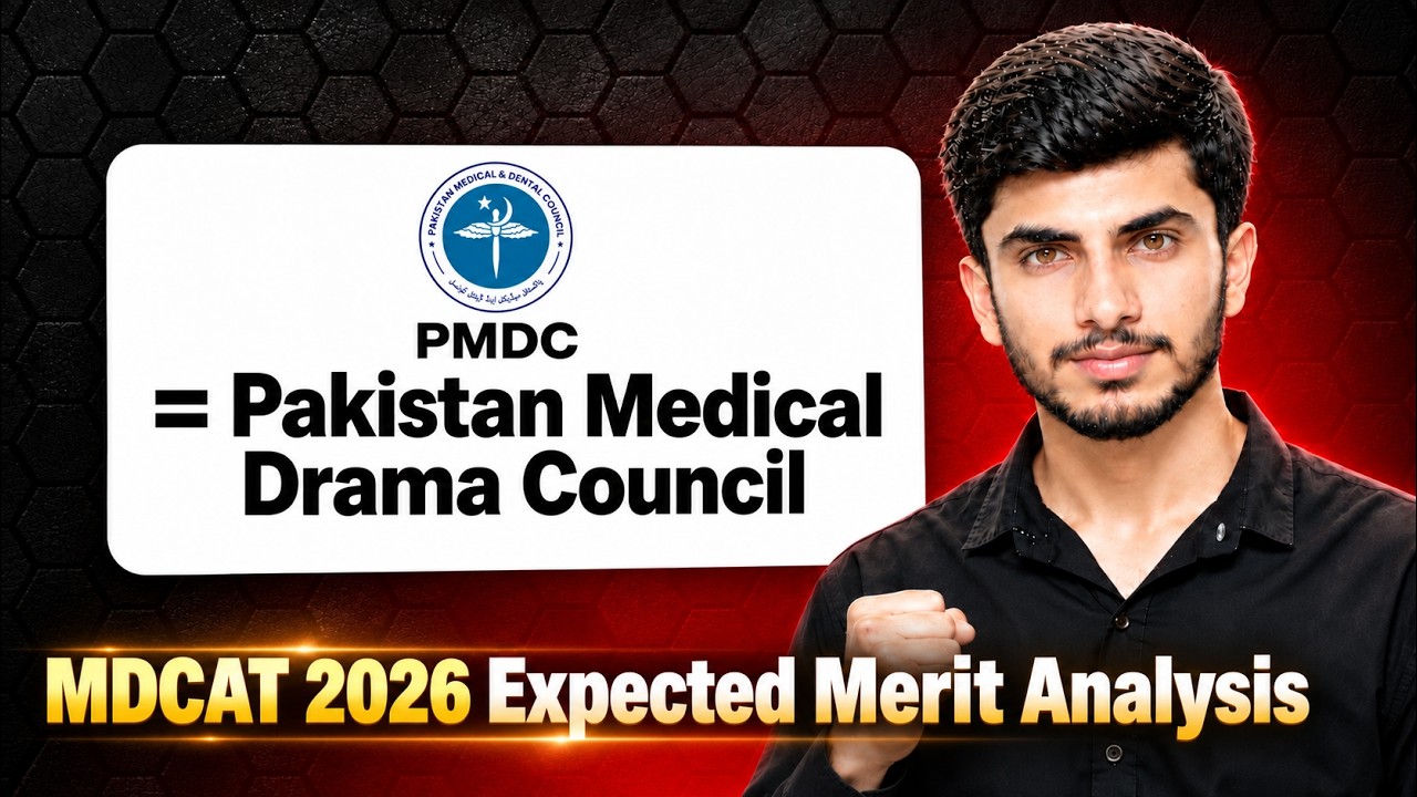The MDCAT 2026 Drama 🚨 | Key Errors, Expected Merit, Grace Marks & My Message to PMDC!