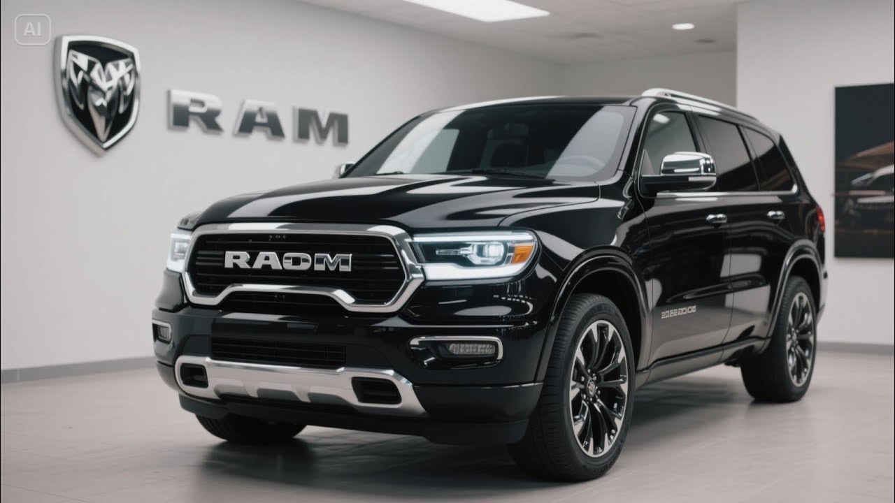 Новый внедорожник Dodge 2026 года | Мощный внедорожник на базе RAM с дерзким дизайном и раскрытой...