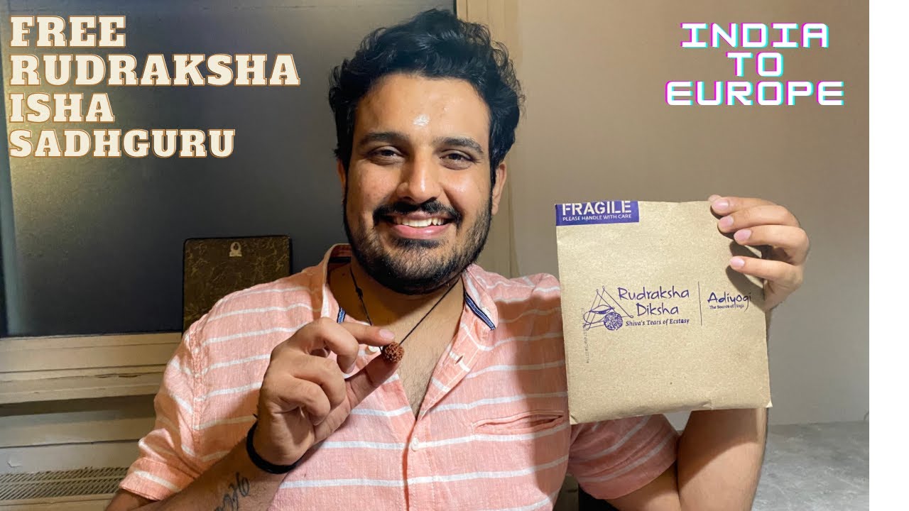Isha Rudraksha Diksha Unboxing | How to Use Rudraksh Diksha In Hindi | Europe | 