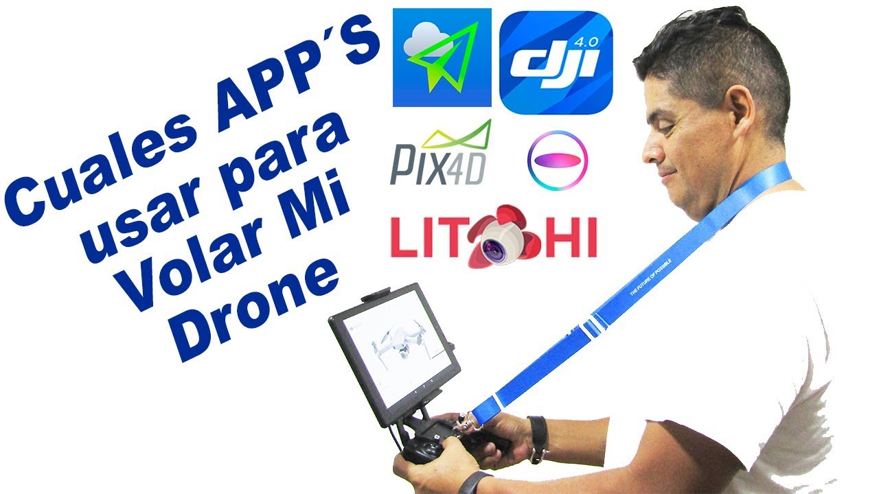 que app utilizar para volar drones - mavic air