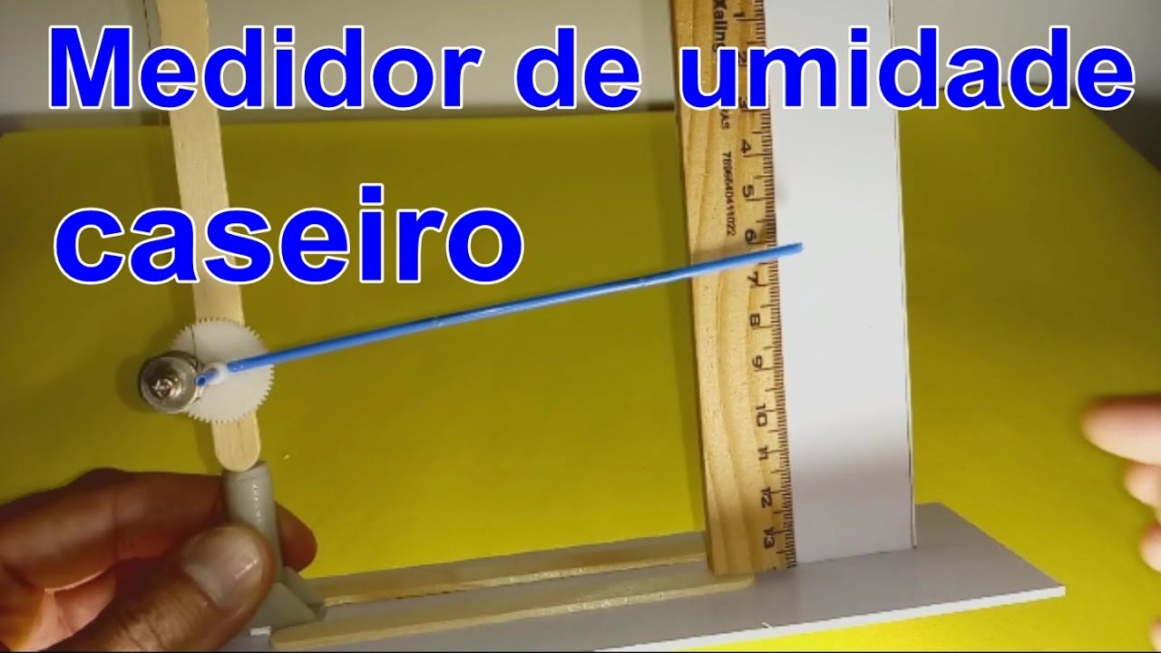 Medidor de umidade caseiro.