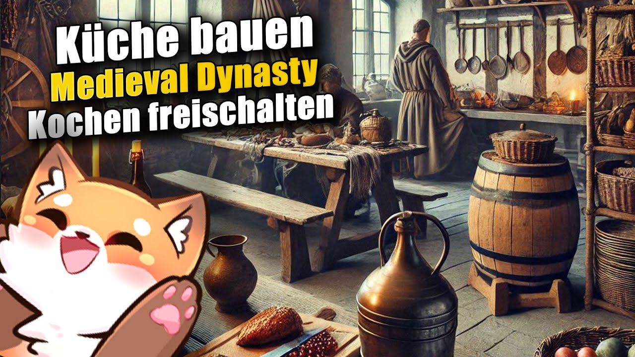 Küche bauen & Deep Talk - Medieval Dynasty Guided Play Part 17