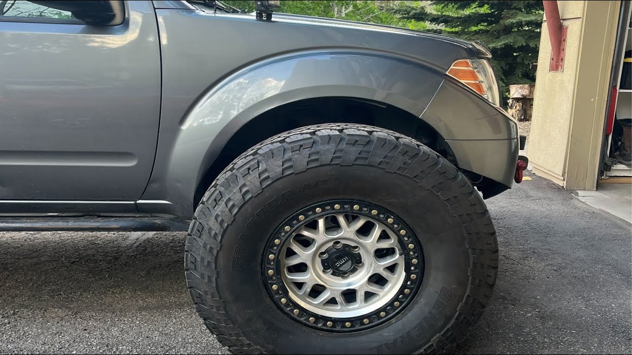 Fitting 37s on a Nissan Frontier
