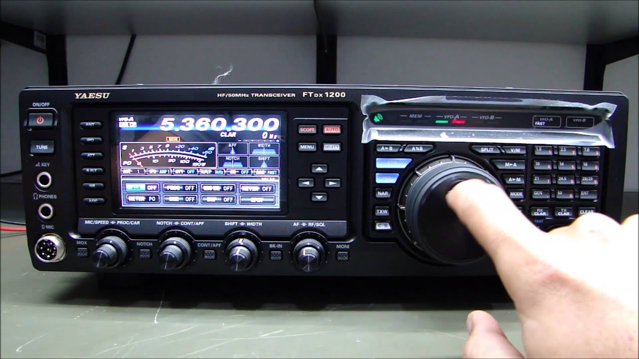 ALPHA TELECOM: YAESU FTDX-1200 COM ''BIRDIES'' NA RECEPÇÃO - AUTO OSCILAÇÃO?