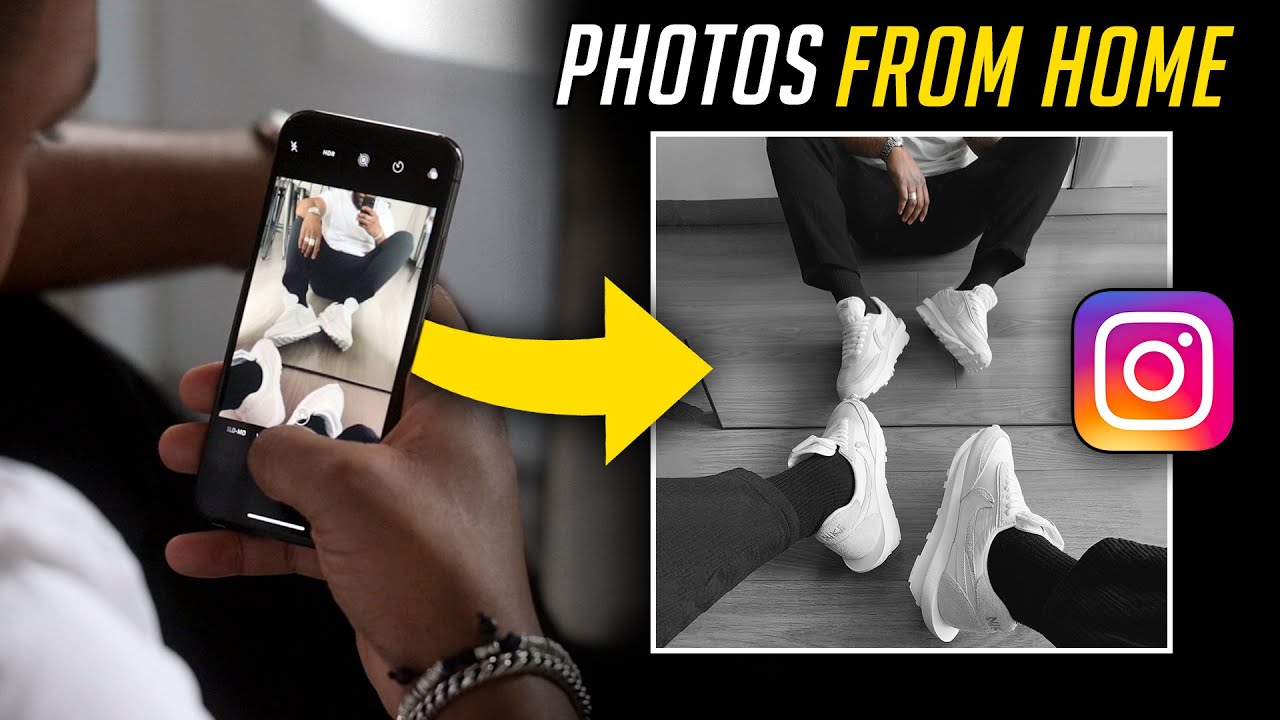 Take Perfect Outfit Photos FROM HOME &mdash; Instagram Pictures (Advanced Selfies)