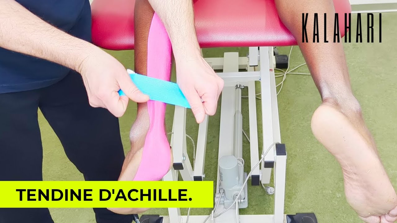 KALAHARI – Tendine d’Achille. Applicazione del Kinesiology Taping