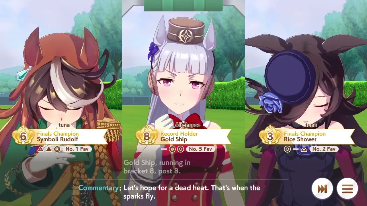 Umamusume Champions Meeting - Gemini Cup - Final Round
