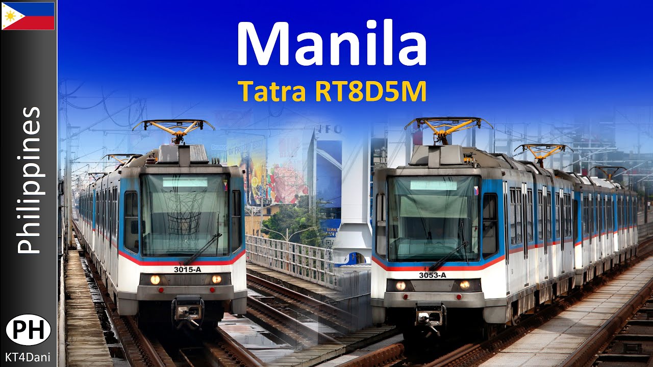 【4K】MANILA TRAM - Tatra RT8D5M (2024)