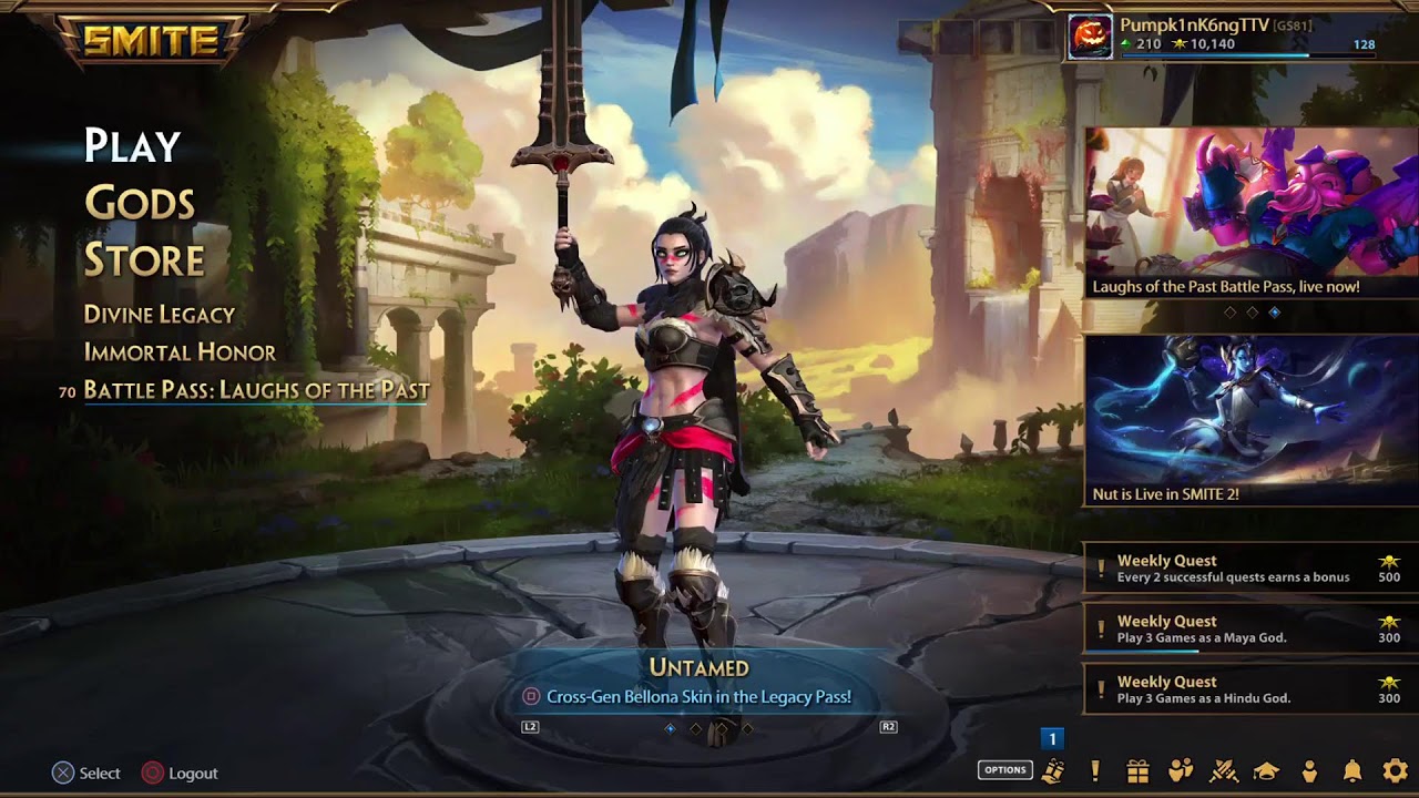 😝Smite Be Loose Too😝