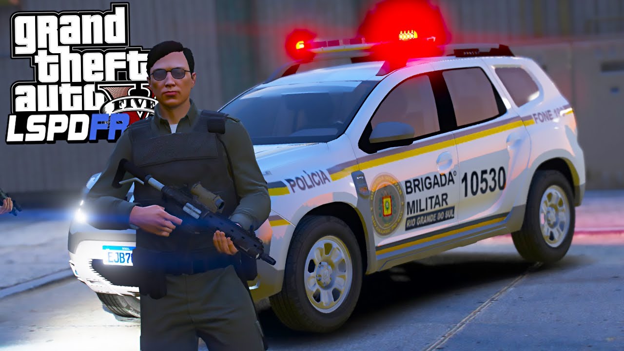 MULHER PRESA POR ANDAR COM QUEM N&Atilde;O PRESTA! - BMRS - GTA 5 ROTINA POLICIAL
