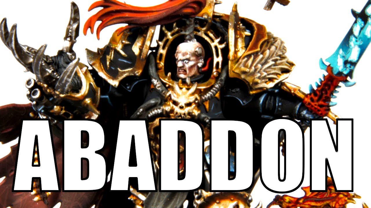 COMMENT PEINDRE ABADDON THE DESPOILER ? Warhammer 40000 Tutoriel peinture.