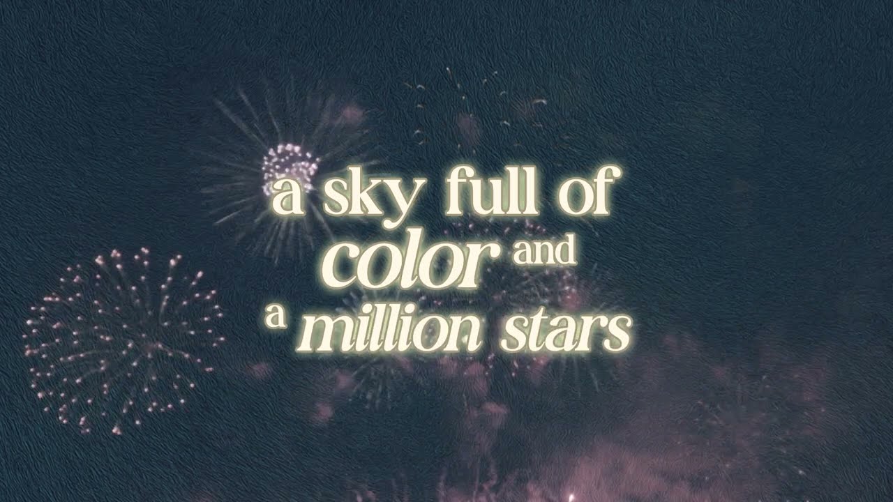 JVKE, Forrest Frank -  this is what a new year feels like (official lyric video)