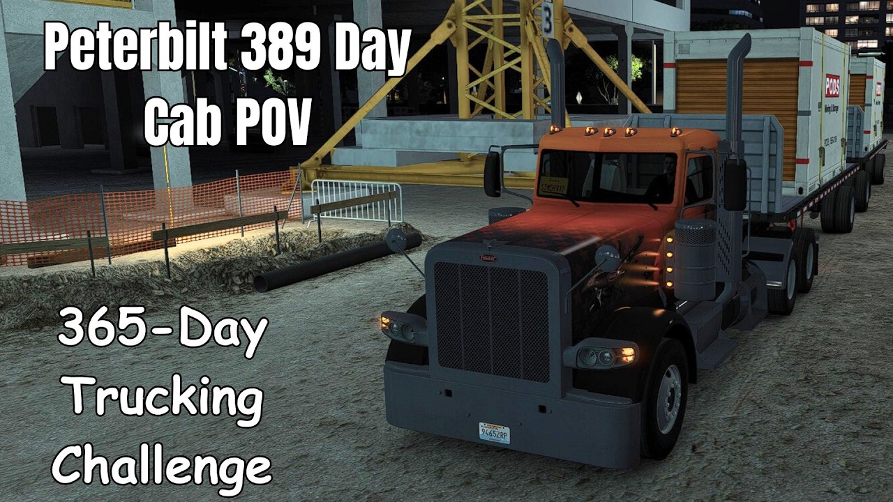 ATS v1.58 – Day 38 | Peterbilt 389 Day Cab POV | Tagalog Stream | Horizontal Stream