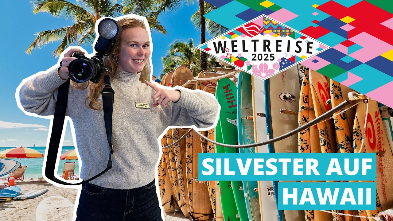 AIDAdiva Weltreise 2025 | Vlog Nr. 9 mit Johanna | Silvester auf Hawaii