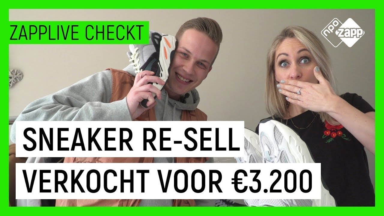 SNEAKERS DOORVERKOPEN VOOR DUIZENDEN EURO'S 💰 | Zapplive Checkt | NPO Zapp