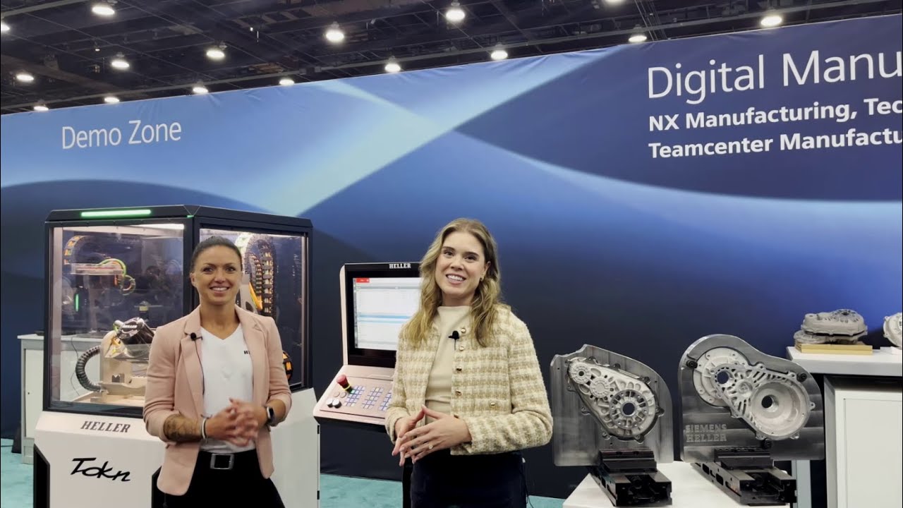 Siemens & Heller Partnership: Digital Twin Powers Next-Gen Part Production