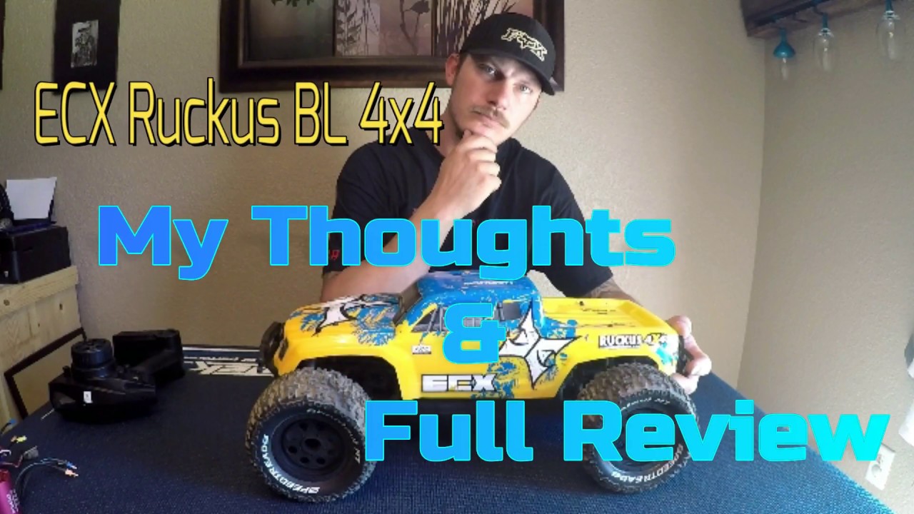 ECX Ruckus BL 4x4: мои мысли и полный обзор