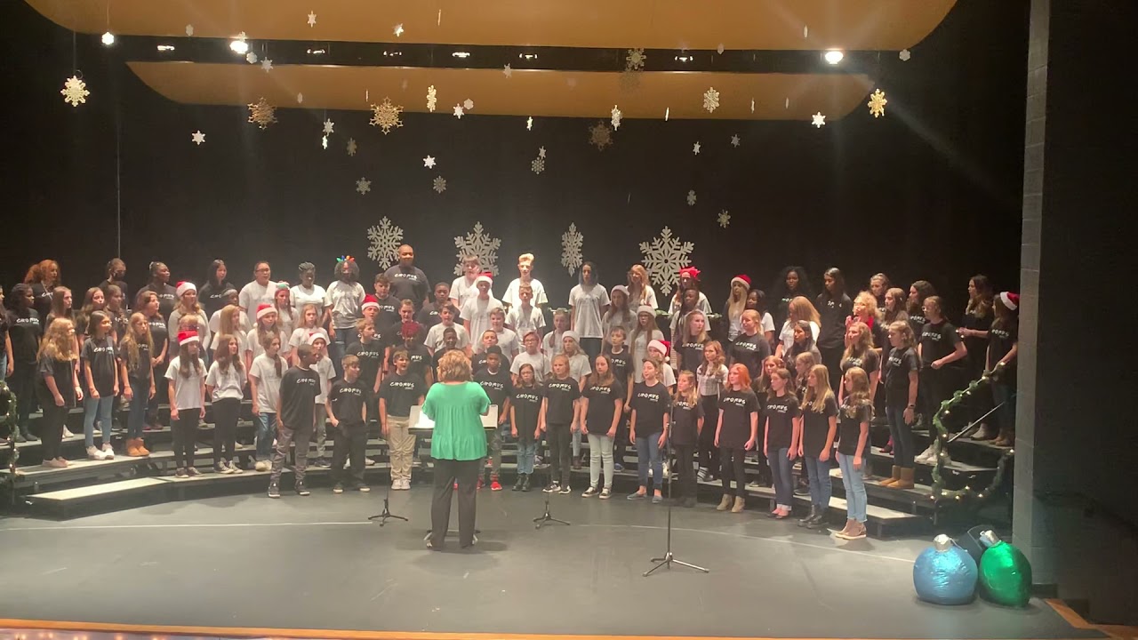 “Jingle Bell Rock”- Powdersville Middle school honor choir/chorus