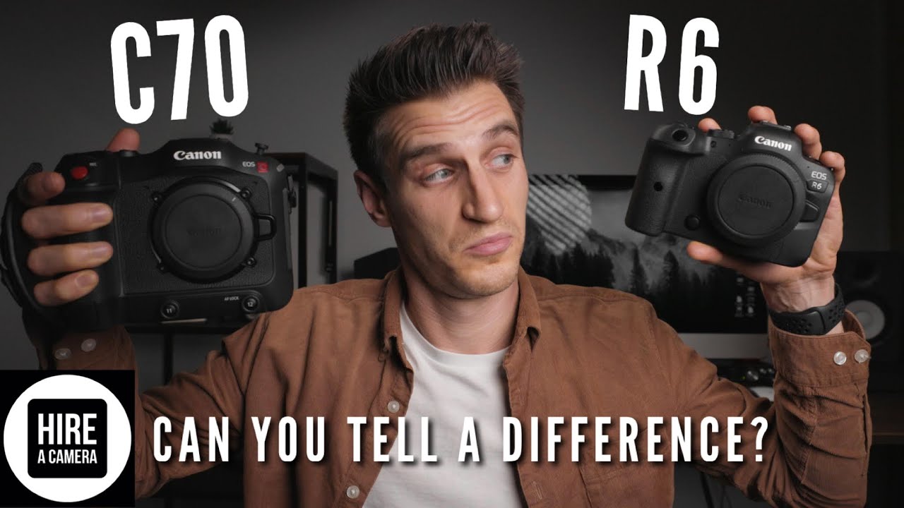 Canon C70 vs R6 Comparison Cinema camera vs photo camera | Why I chose the Canon EOS R6 Review