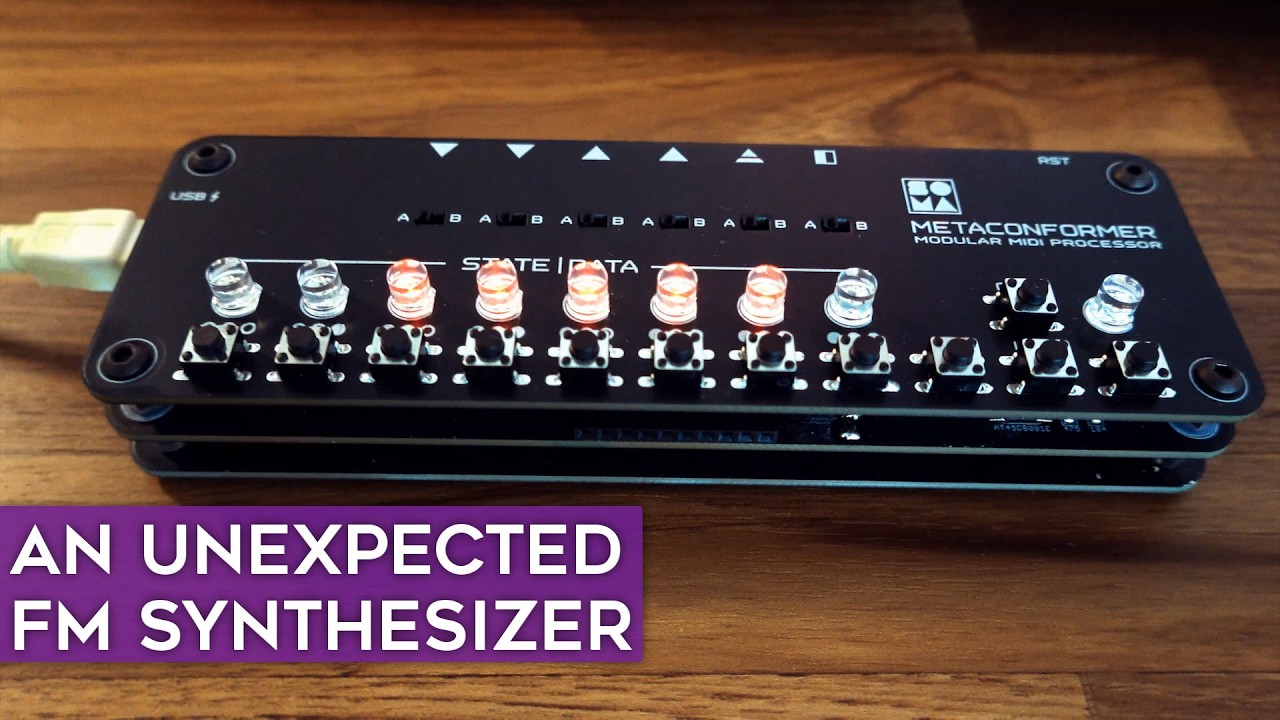 Metaconformer is SimpleXFM now, a surprisingly deep FM synthesizer
