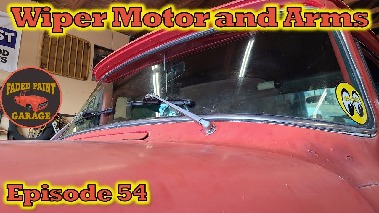 Ford F-100 1956 года, эпизод 54 — новый электродвигатель стеклоочистителя и рычаги