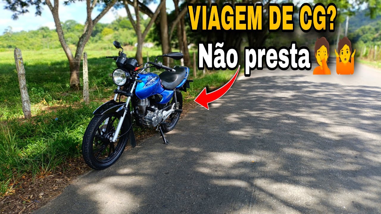 VIAGEM COM MOTO DE BAIXA CILINDRADA. Dicas