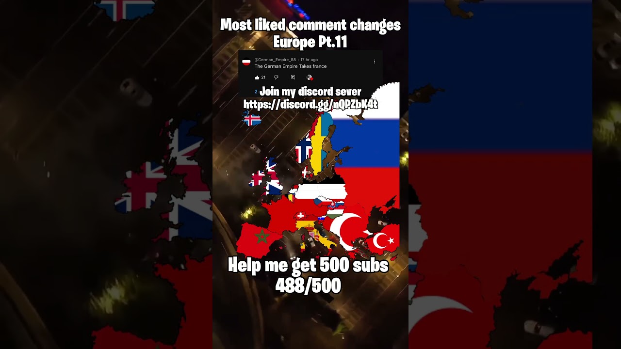 Most liked comment changes Europe part 10 #map #geography #mapper #mapping #europe #world