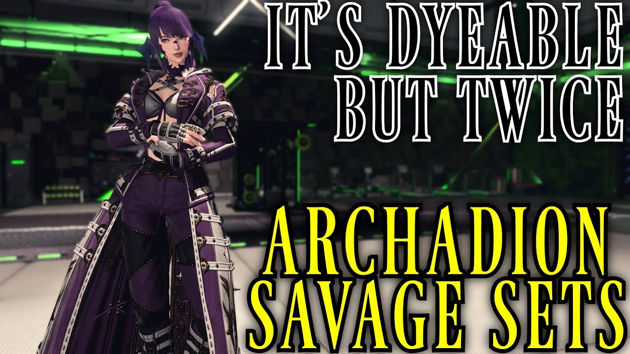 NEW Dark Horse Champion Arcadion Savage Sets (FFXIV Patch 7.05)