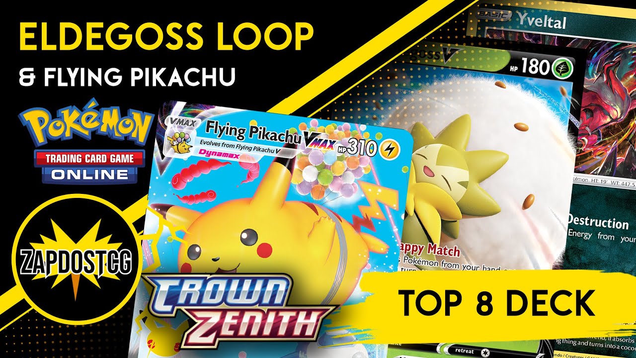 Top 8 Flying Pikachu VMAX Yveltal Control Deck Checkmates Top Decks (Pokemon TCG)