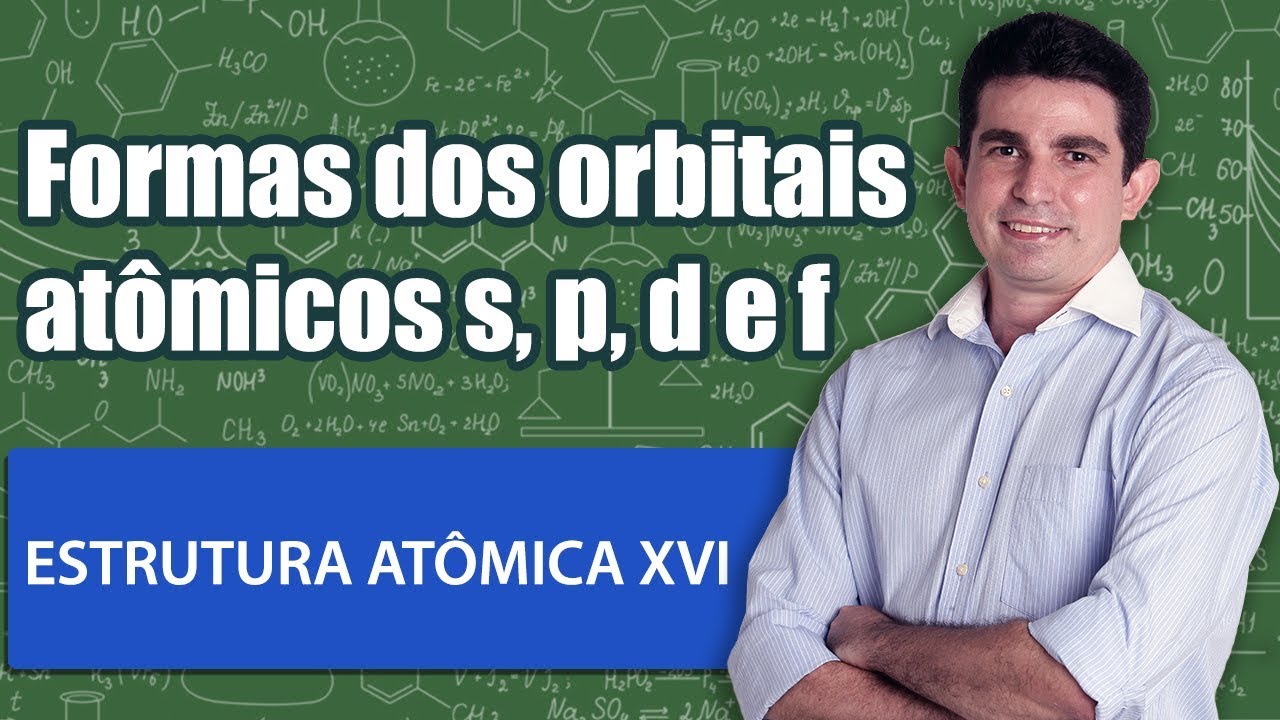 Estrutura Atômica XVI   Formas dos orbitais atômicos s, p, d e f