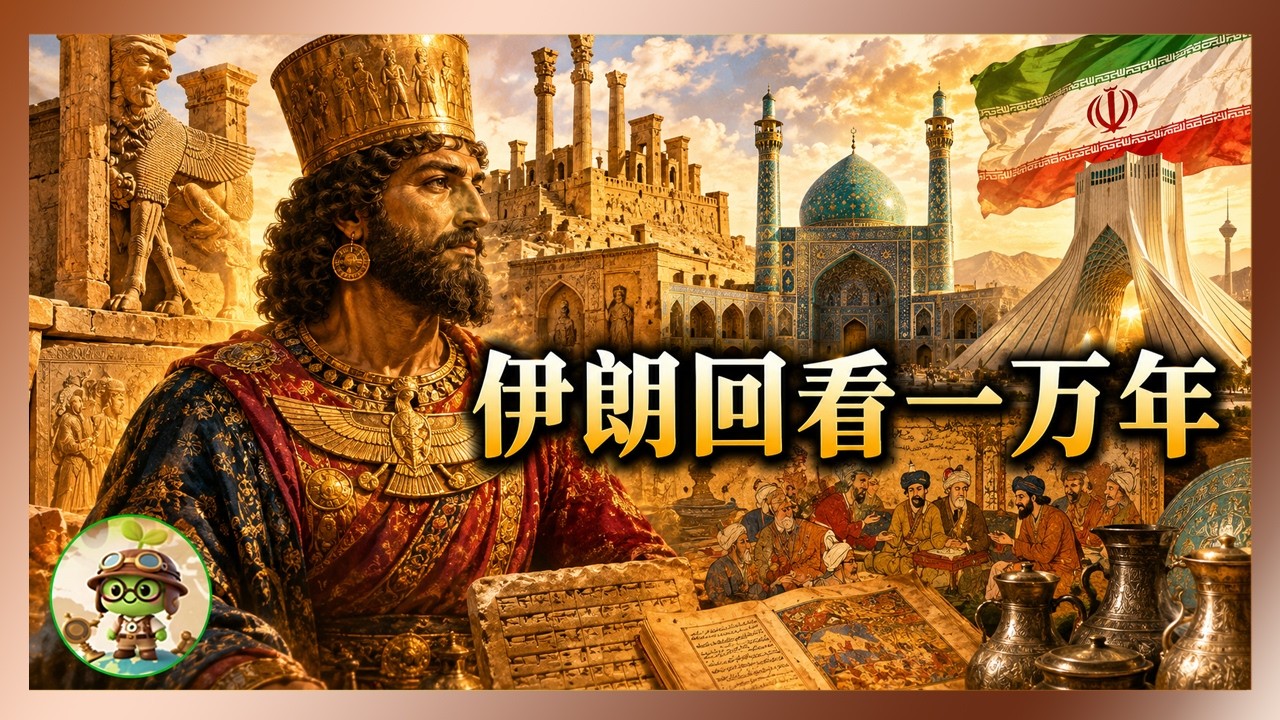 從當下伊朗的亂局，回看一萬年：伊朗的真實歷史地位｜居魯士｜中東文明｜伊斯蘭教