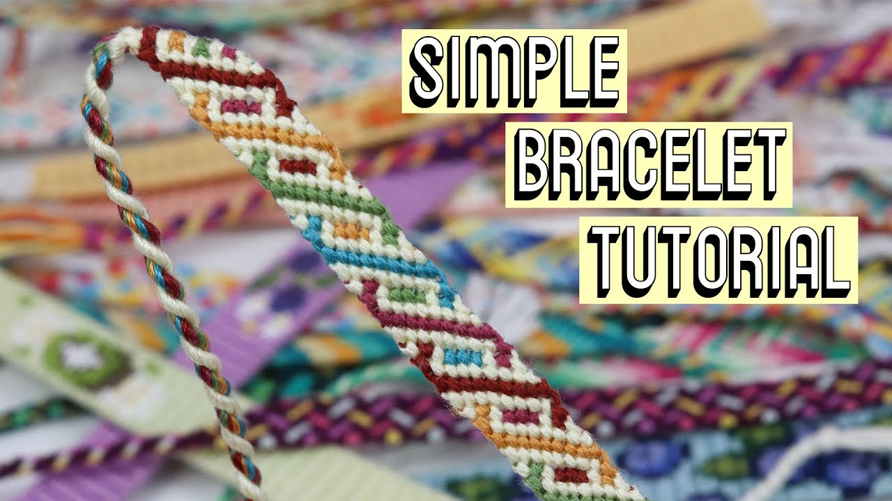 Helix Bracelet Tutorial - Beginner Friendly [CC] || Friendship Bracelets