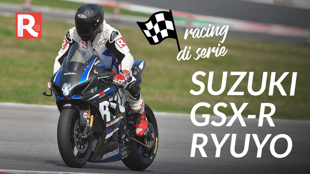 Suzuki Ryuyo in pista a Misano - La Moto Racing di serie