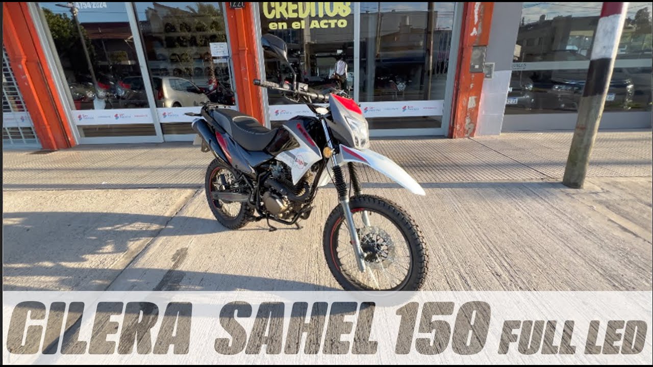 Gilera Sahel 150 Full Led Linea Nueva  2025 Enduro ON/OFF FICHA TECNICA