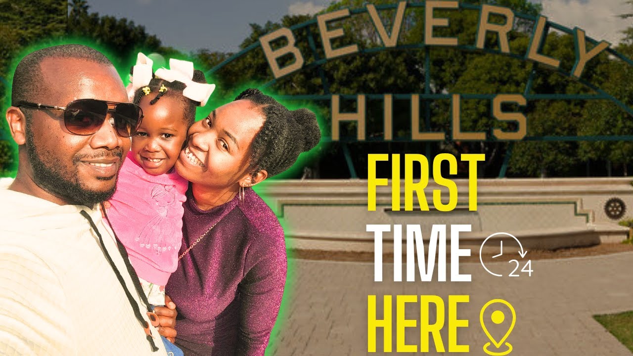 Exploring Beverly Hills with My Kenyan Family 🇰🇪 | Celebrity Homes, Iconic Signs & Hidden Mansions!