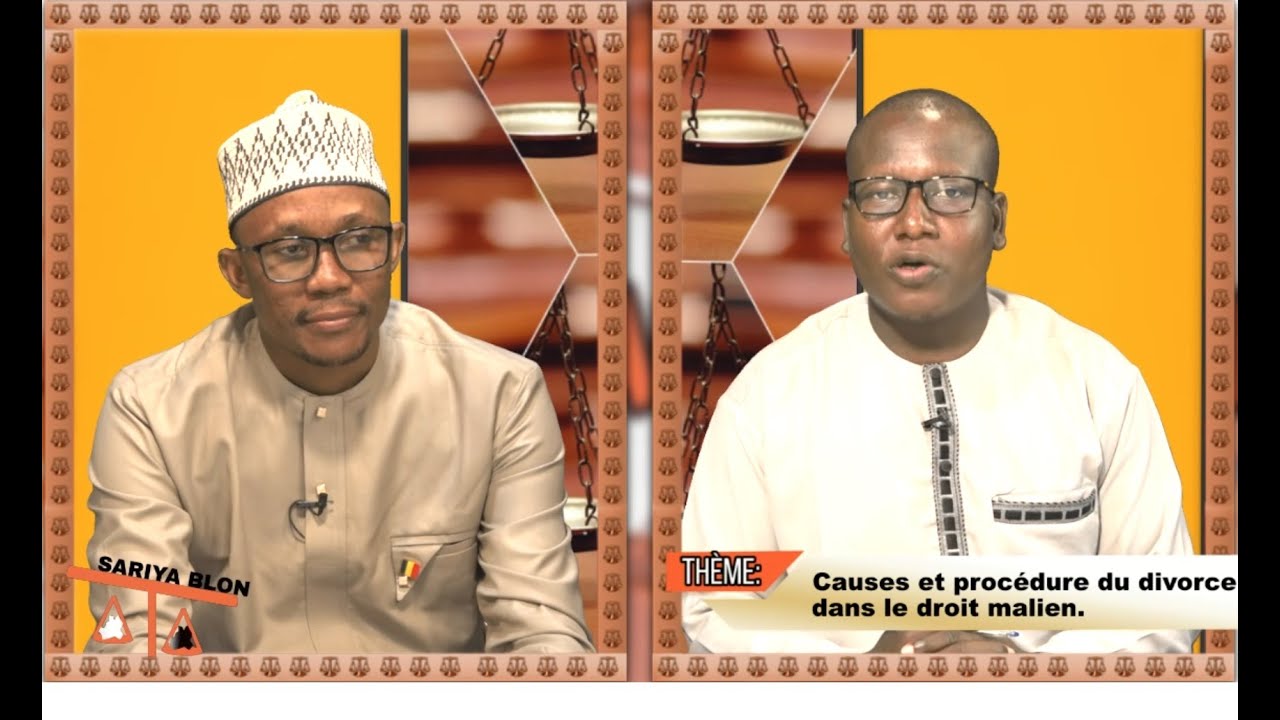 SARIYA BLON N°239   CAUSES ET PROCEDURE DU DIVORCE DANS LE DROIT MALIEN  BASSINA SOUNTOURA