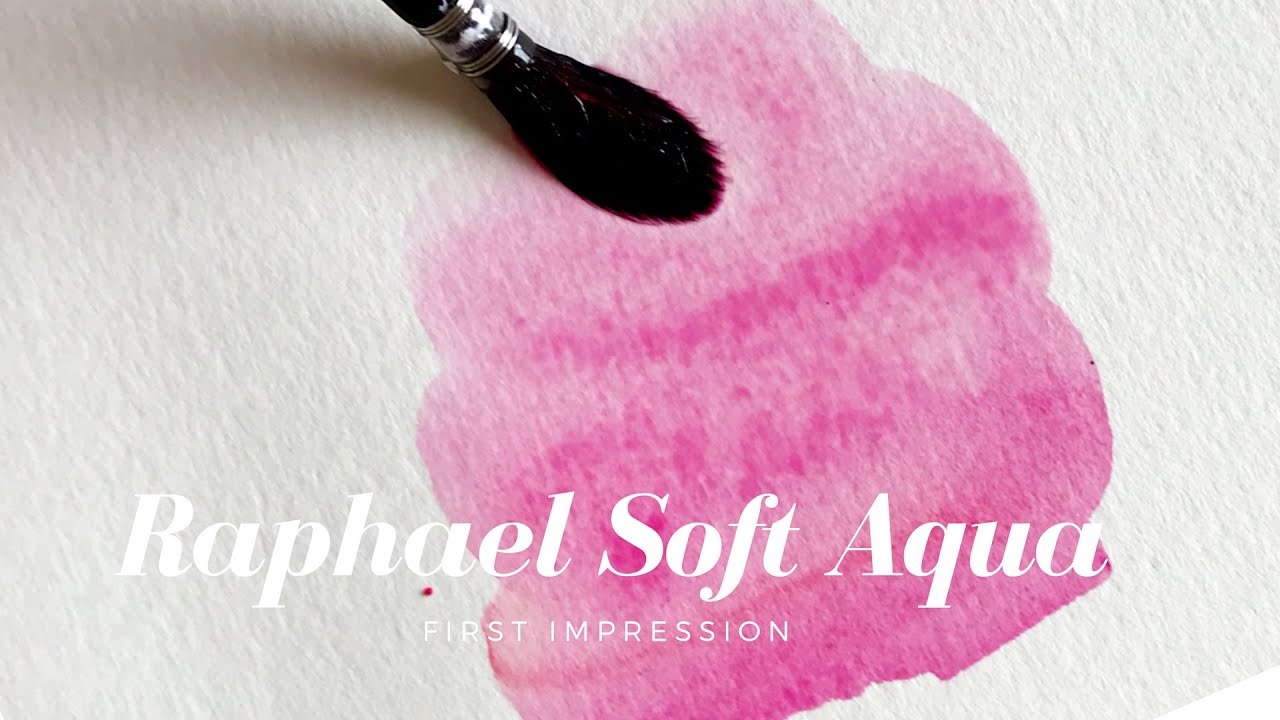 Raphael SoftAqua Mop Brush Review | Best Synthetic Mop for Watercolor?