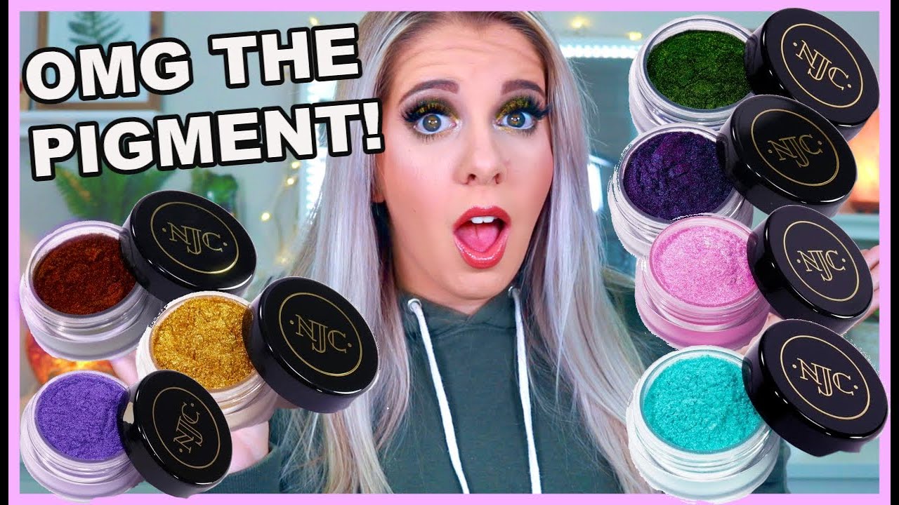 I BOUGHT EVERY SINGLE NIKKIA JOY COSMETICS LOOSE PIGMENTS || FULL SWATCHES || YOU NEED THESE! ||