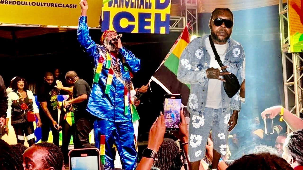 Capleton & Vybz Kartel Shell Dung Red Bull Culture Clash 2024, Live Performance