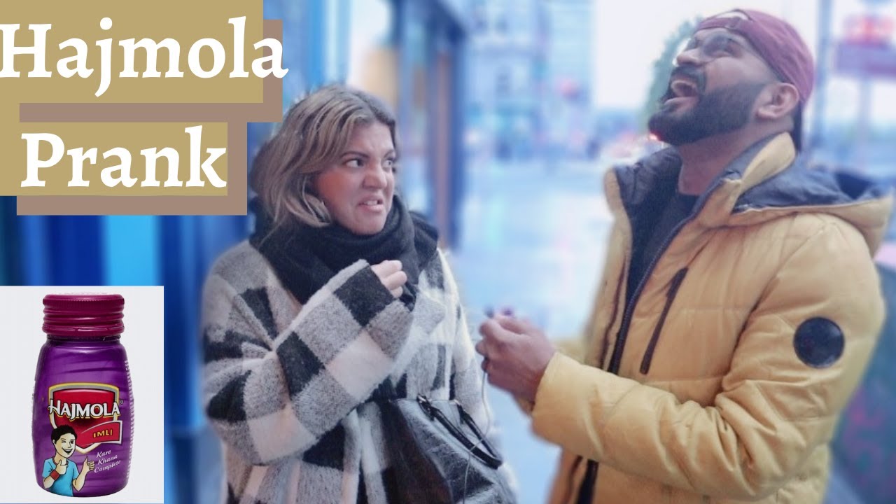 pranking foreigners in Ireland | Hajmola prank on foreigners | by Indian Walker