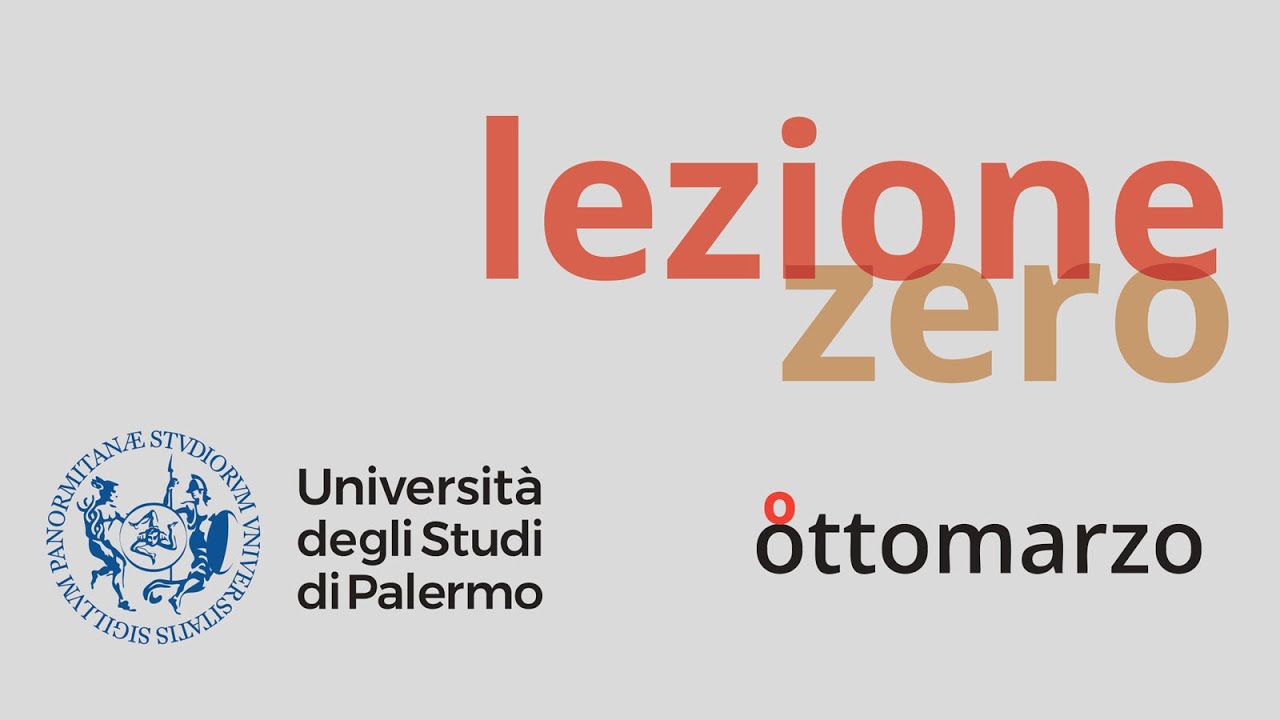 Lezione zero - 8 marzo 
