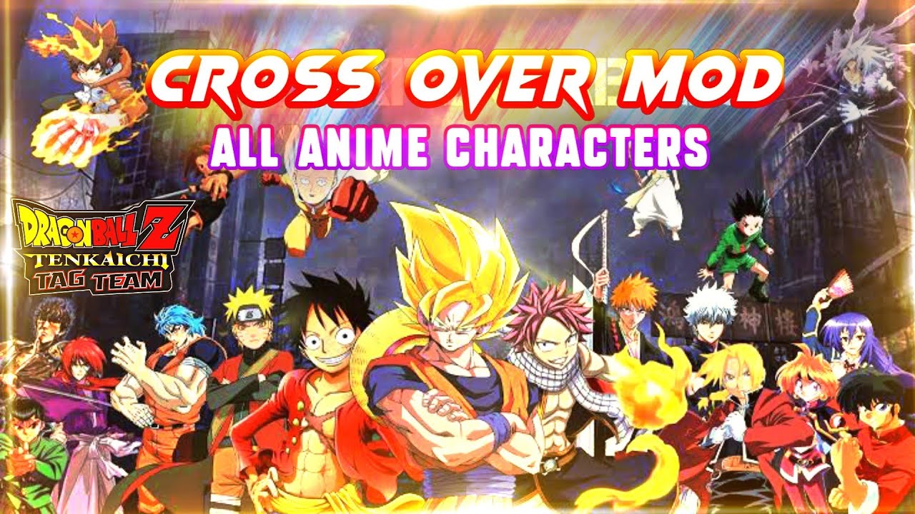 Anime Cross Over Mod | DBZ ttt Mod ISO | All Anime & Marvel Characters | Download Now