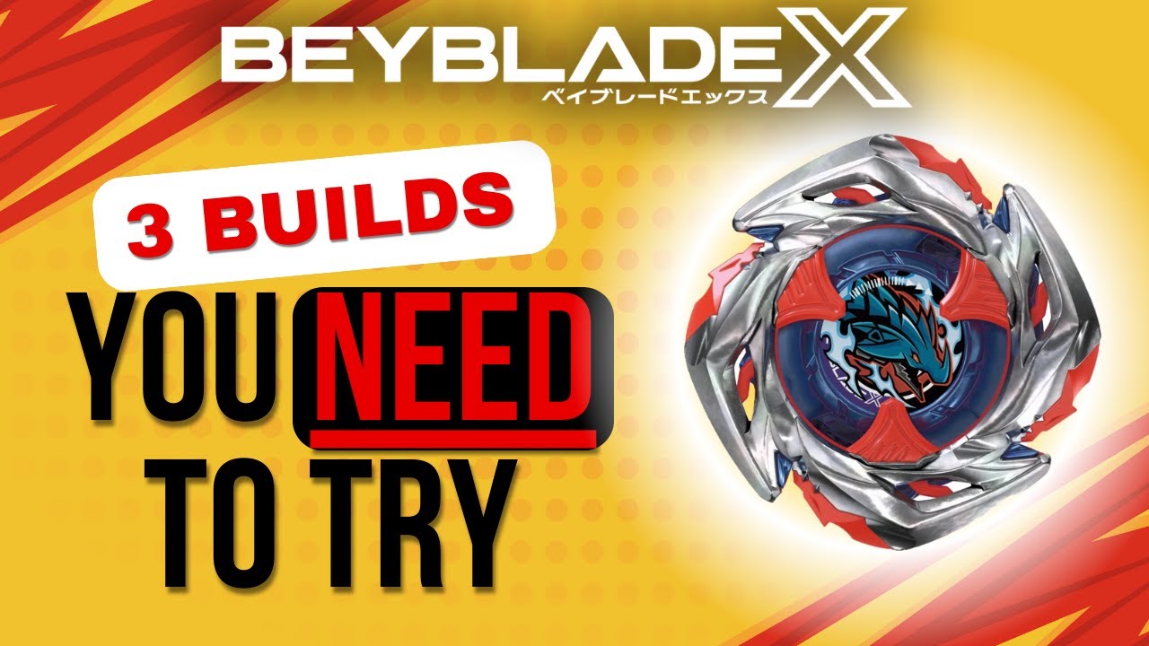 3 IMPACT DRAKE BUILDS YOU NEED TO TRY | Impact Drake Builds | Beyblade X