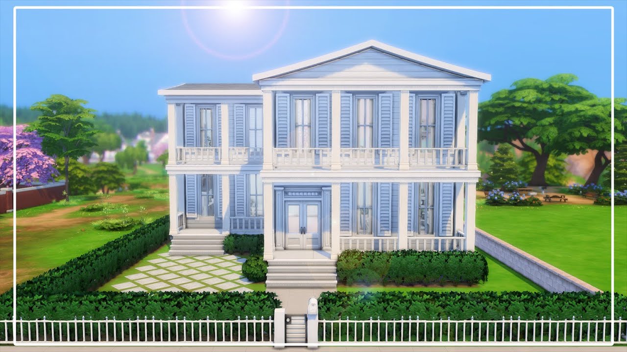 Sims 4 Speed Build | New Orleans House